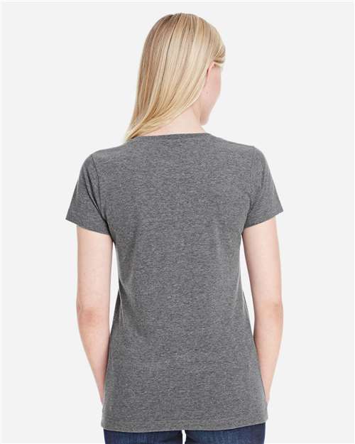 LAT 3516 Granite Heather — on model back