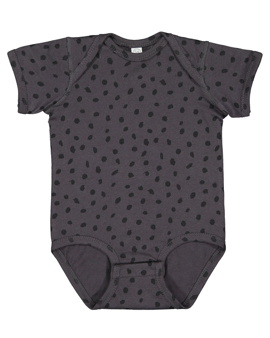 Infant Fine Jersey Bodysuit - SLATE SPOT