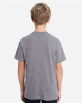 LAT 6101 Granite Heather — on model back