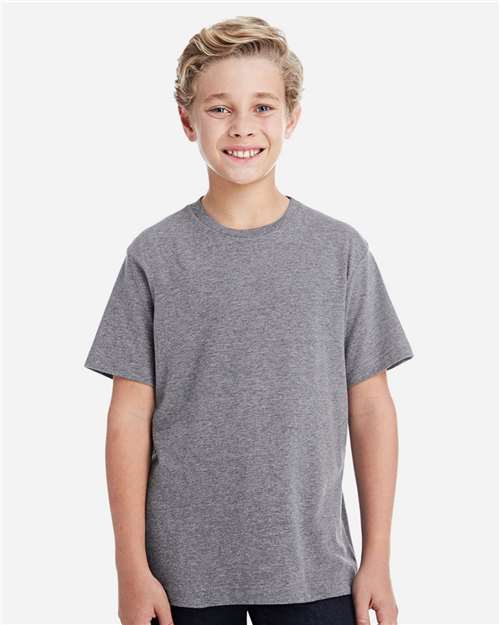 LAT 6101 Granite Heather — on model front