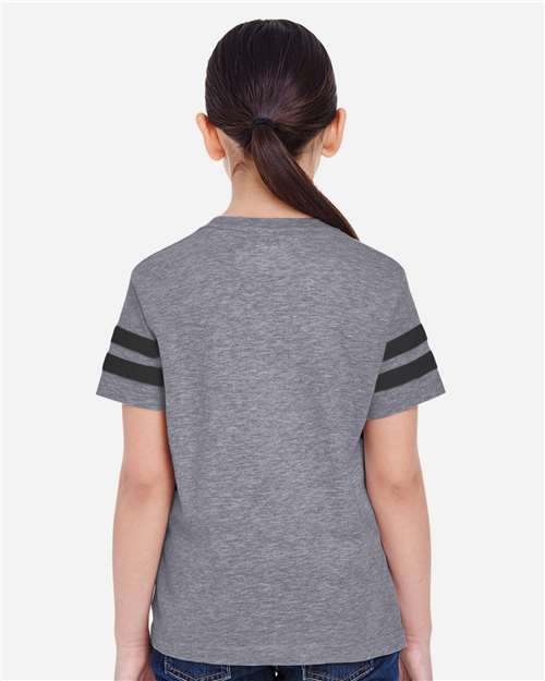 LAT 6137 Granite Heather/ Vintage Smoke — on model back