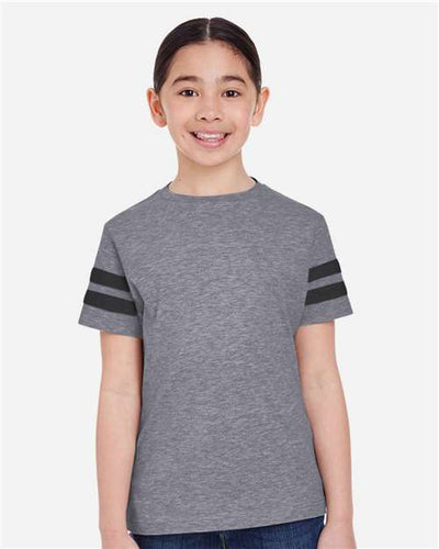 LAT 6137 Granite Heather/ Vintage Smoke — on model front