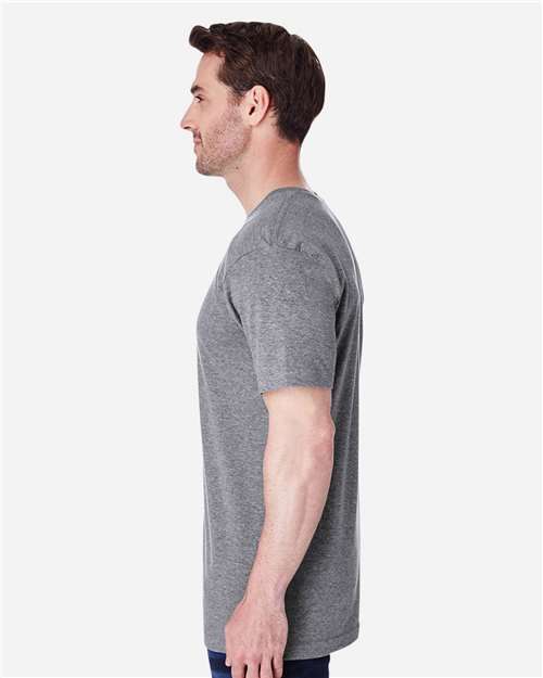 LAT 6901 Granite Heather — on model side