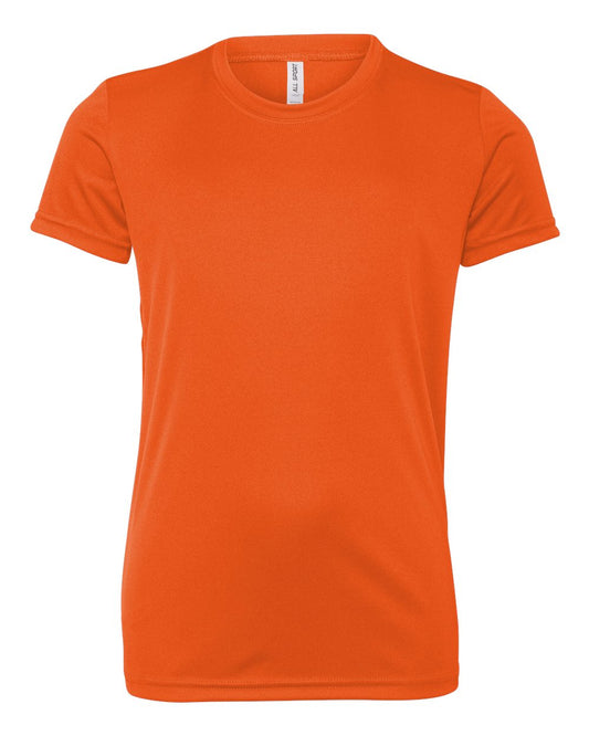 Youth Performance Short-Sleeve T-Shirt - Sport Orange