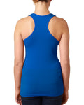 Women's Spandex Jersey Racerback Tank - Royal