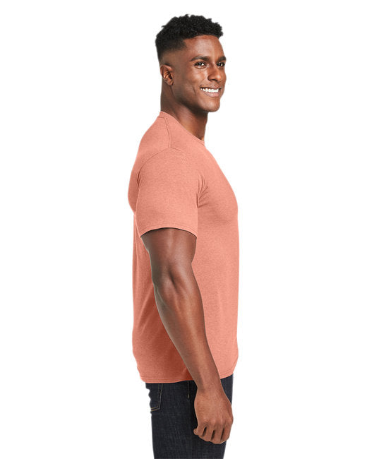 Perfect-T Triblend Short Sleeve Tee - Cantaloupe Hthr