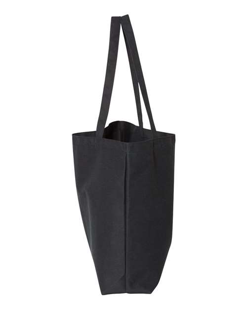 Liberty Bags 8507 Washed Black — direct side