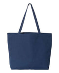Liberty Bags 8507 Washed Navy — back