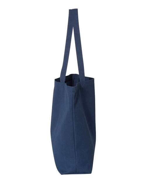 Liberty Bags 8507 Washed Navy — direct side