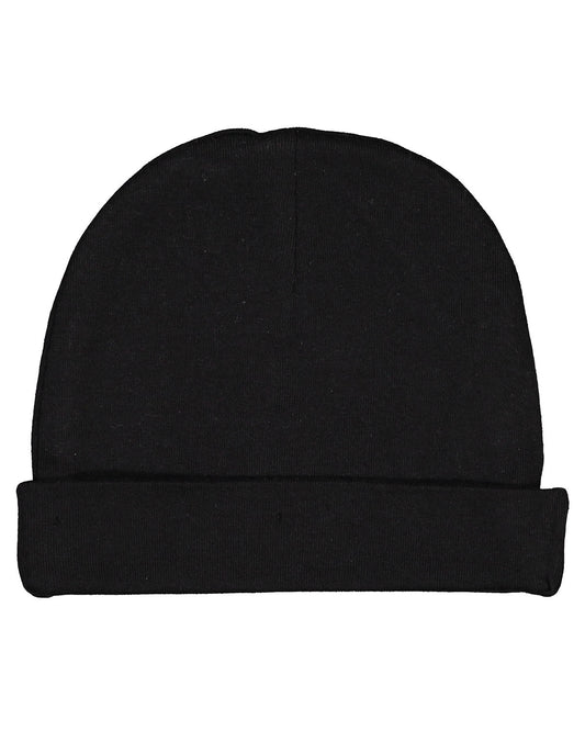 Infant Baby Rib Cap - Black
