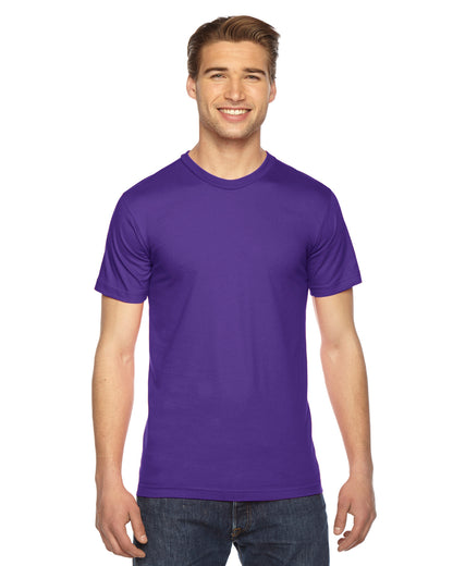 Unisex Fine Jersey Short-Sleeve T-Shirt - Purple