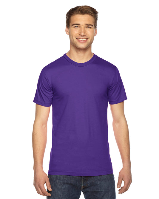 Unisex Fine Jersey Short-Sleeve T-Shirt - Purple