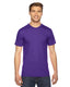 American Apparel 2001 - Unisex Fine Jersey Short-Sleeve T-Shirt - Purple