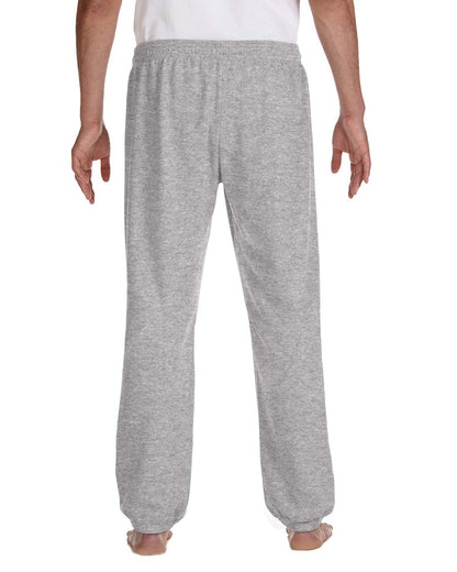 Unisex Sponge Fleece Long Scrunch Pant - Heather Athletic