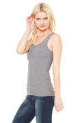 Women's Baby Rib Tank - Heather Deep
