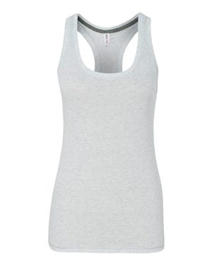 Women's Triblend Racerback Tank - White Heather Triblend