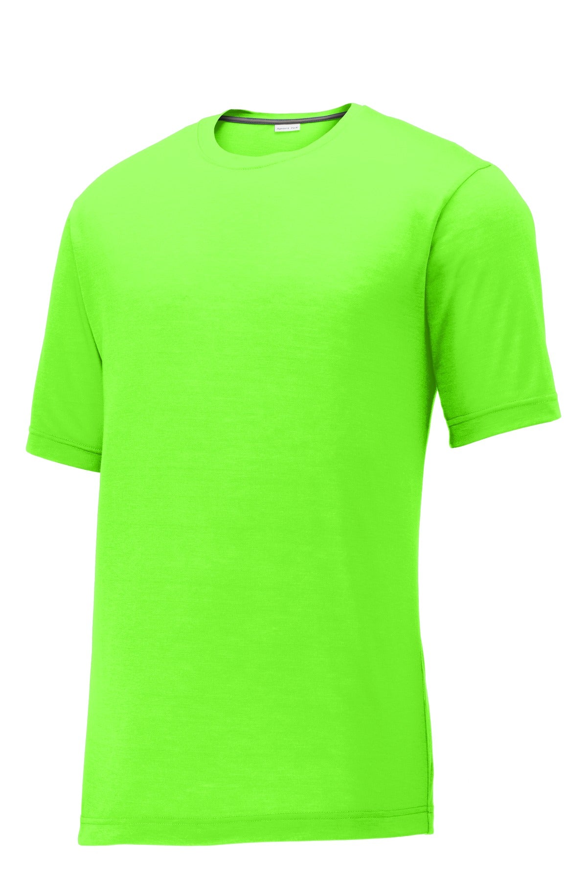 Unisex PosiCharge Competitor Cotton Touch Tee - Neon Green