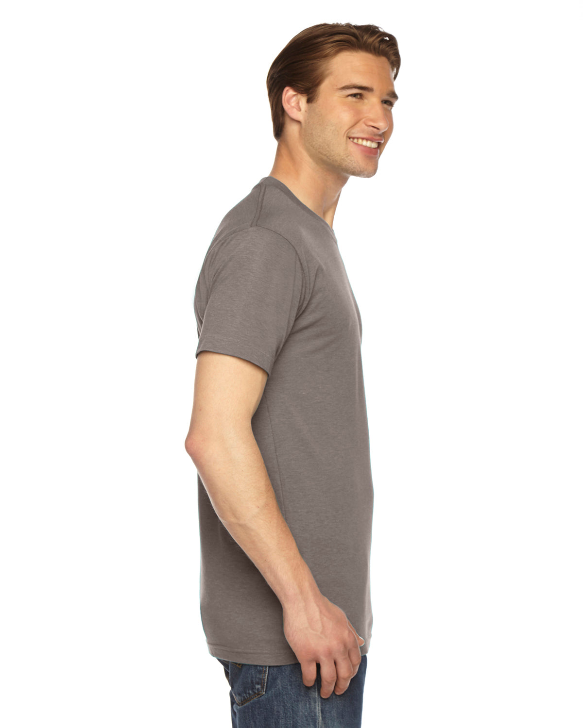 Unisex Triblend Short-Sleeve Track T-Shirt - Tri Coffee