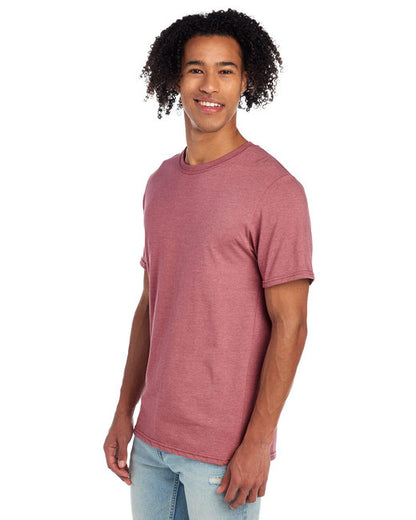Unisex Premium Blend Ring-Spun T-Shirt - Heather Mauve