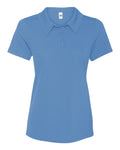 Women's Performance 3-Button Mesh Sport Shirt - Sport Light Blue