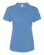 All Sport W1709 - Women's Performance 3-Button Mesh Sport Shirt - Sport Light Blue
