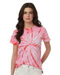 Cyclone Pinwheel Short Sleeve T-Shirt - Coral