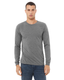 Bella + Canvas 3513 - Unisex Jersey Long-Sleeve T-Shirt - Gray Triblend