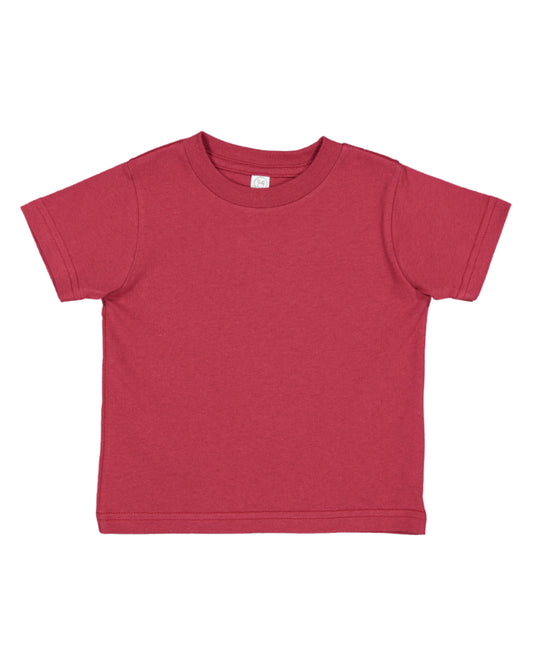 Toddler Fine Jersey T-Shirt - Garnet