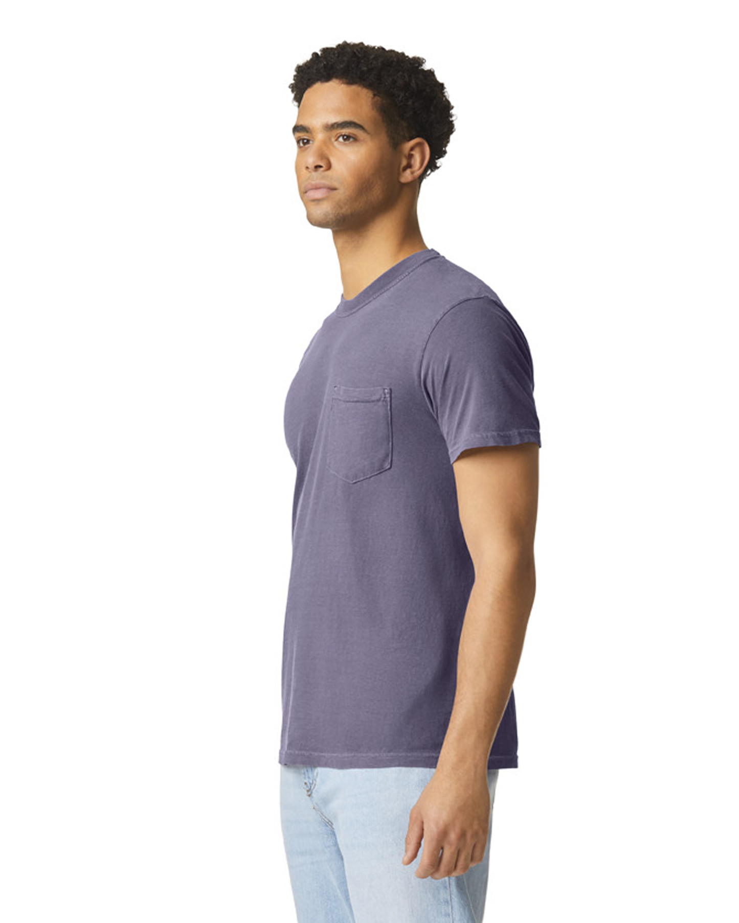 Unisex Heavyweight RS Pocket T-Shirt - Wine
