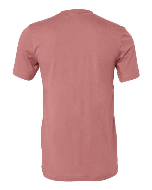 BELLA + CANVAS 3001 Mauve — back