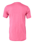 BELLA + CANVAS 3001 Charity Pink — back