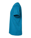 BELLA + CANVAS 3001 Electric Blue — direct side