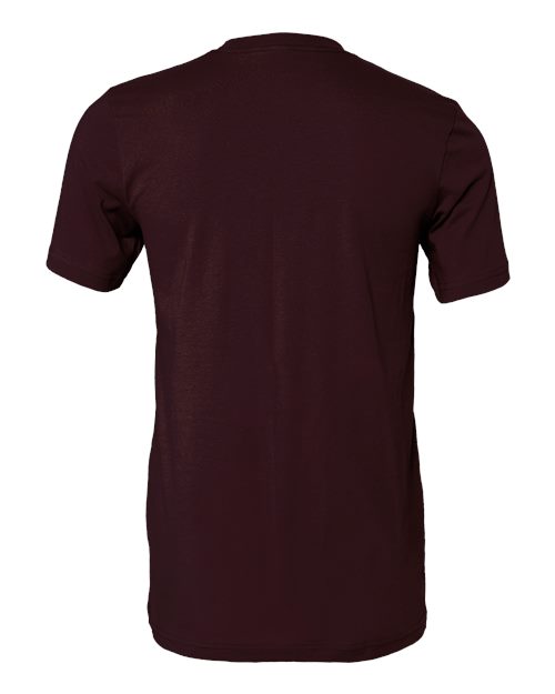 BELLA + CANVAS 3001 Oxblood Black — back