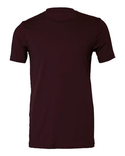 BELLA + CANVAS 3001 Oxblood Black — front