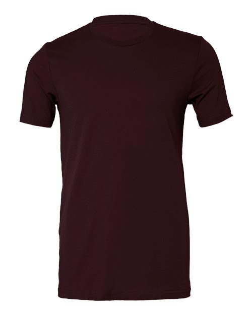 BELLA + CANVAS 3001 Oxblood Black — front