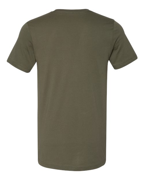 BELLA + CANVAS 3001 Military Green — back