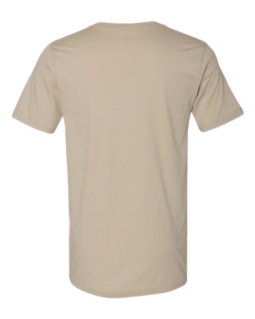 BELLA + CANVAS 3001 Tan — back