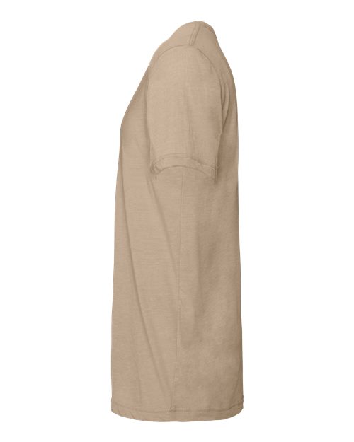 BELLA + CANVAS 3413 Tan Triblend — direct side