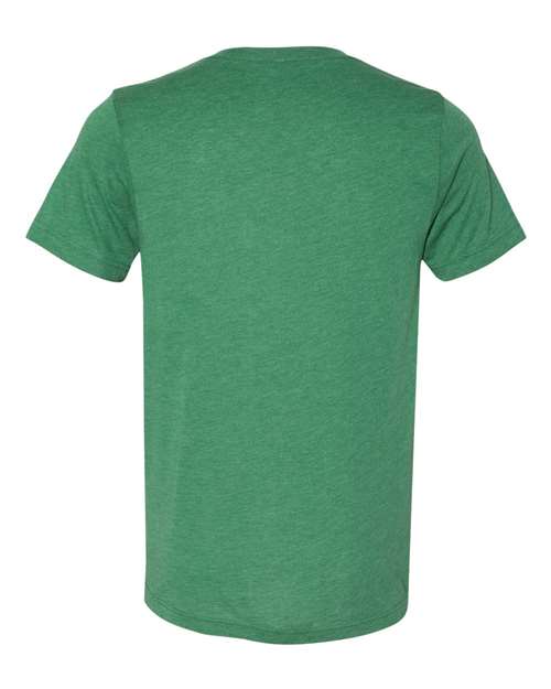 BELLA + CANVAS 3415 Grass Green Triblend — back