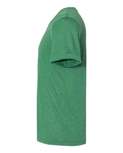 BELLA + CANVAS 3415 Grass Green Triblend — direct side
