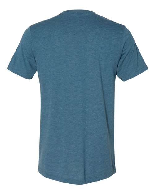 BELLA + CANVAS 3415 Steel Blue Triblend — back