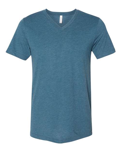 BELLA + CANVAS 3415 Steel Blue Triblend — front