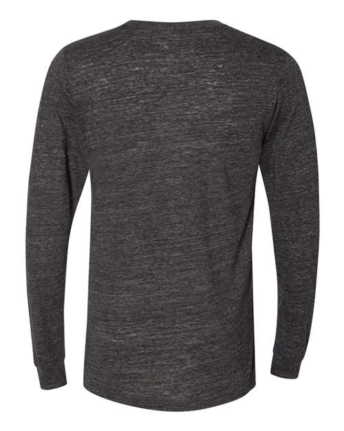 BELLA + CANVAS 3501 Charcoal Black Slub — back