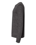 BELLA + CANVAS 3501 Charcoal Black Slub — direct side