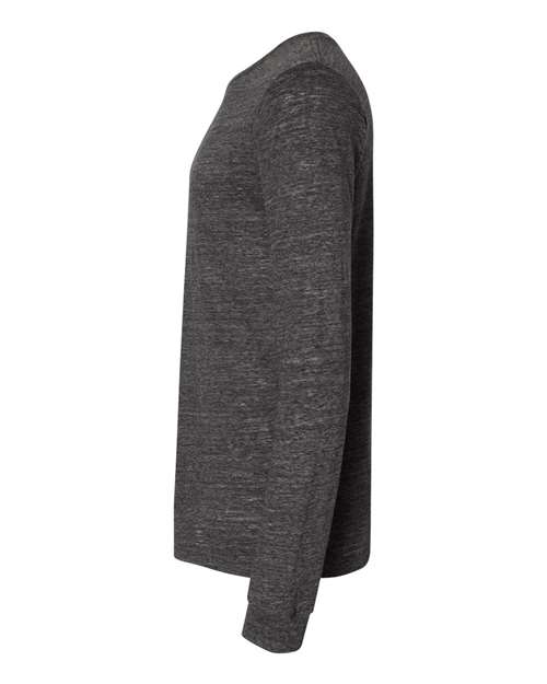 BELLA + CANVAS 3501 Charcoal Black Slub — direct side