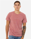 BELLA + CANVAS 3650 Mauve Marble — on model front