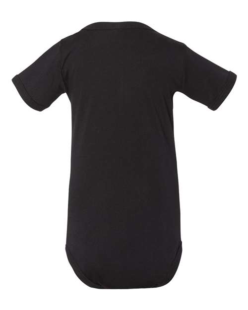 BELLA + CANVAS 100B Black — back