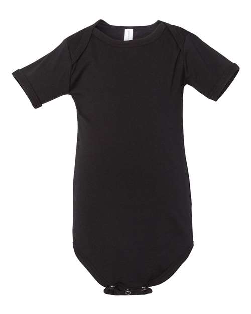 BELLA + CANVAS 100B Black — front
