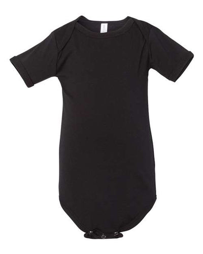 BELLA + CANVAS 100B Black — front