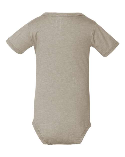 BELLA + CANVAS 100B Heather Stone — back